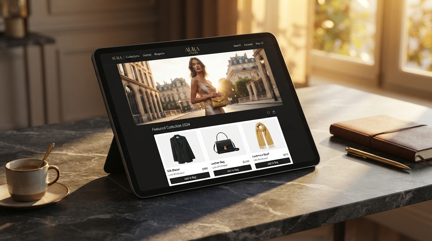 Aura Living - Editorial Contemporary Commerce - Case Study by Studio Ravya