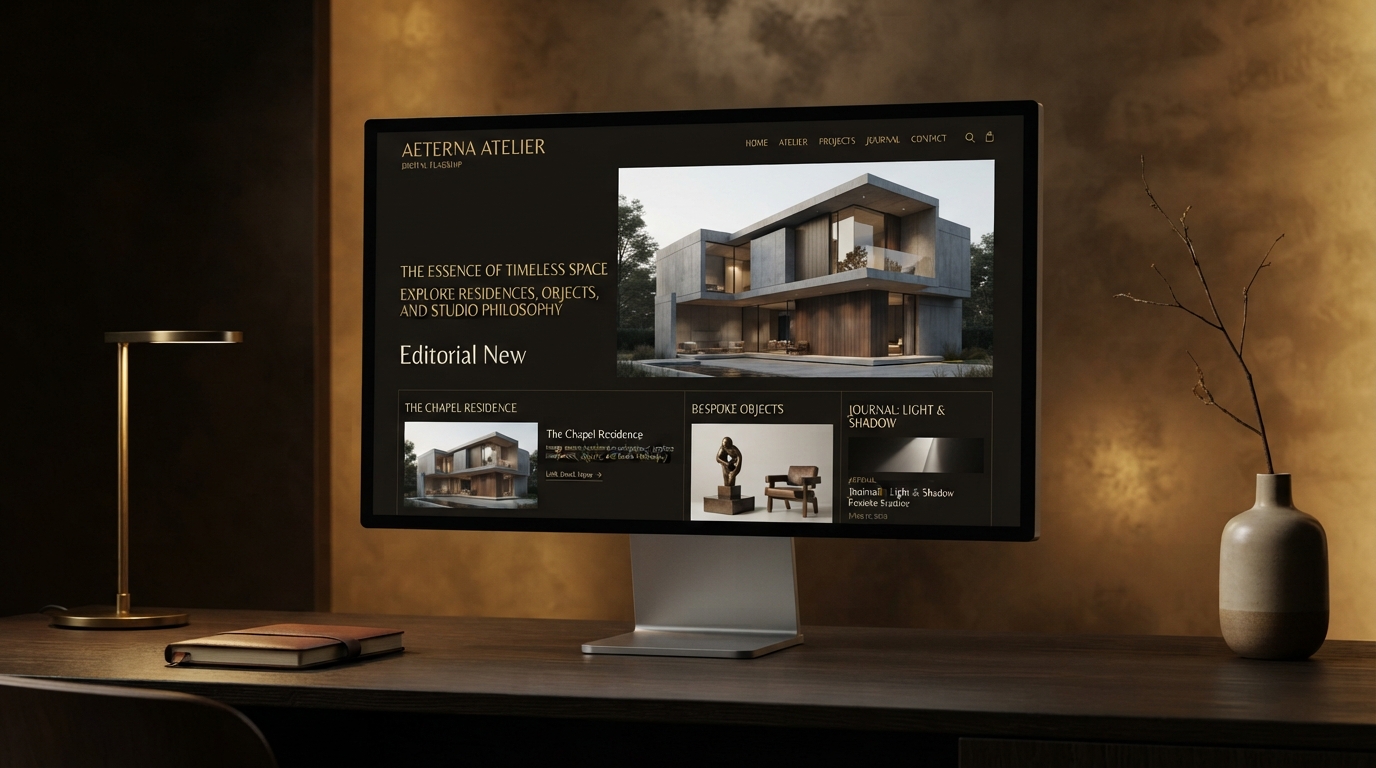 Lumina Architecture - Digital Monograph - Case Study by Studio Ravya